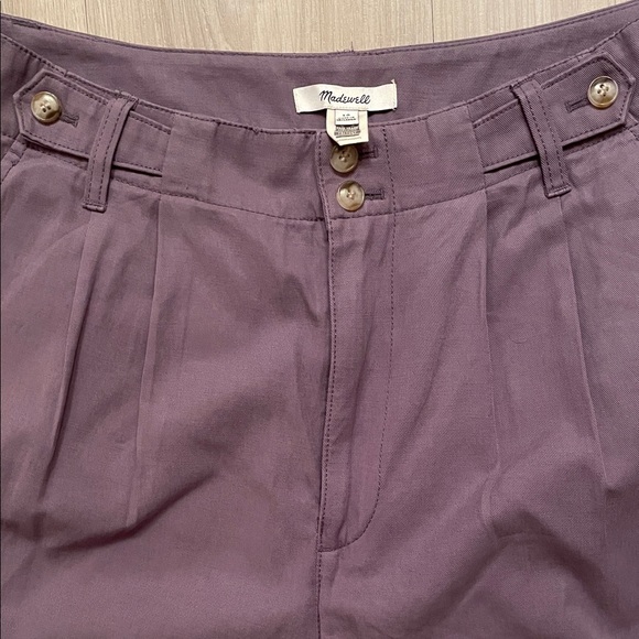 Madewell Pants - Madewell Women's Wide-Leg Pleated Pants